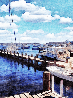 Edgartown #2 (small canvas)